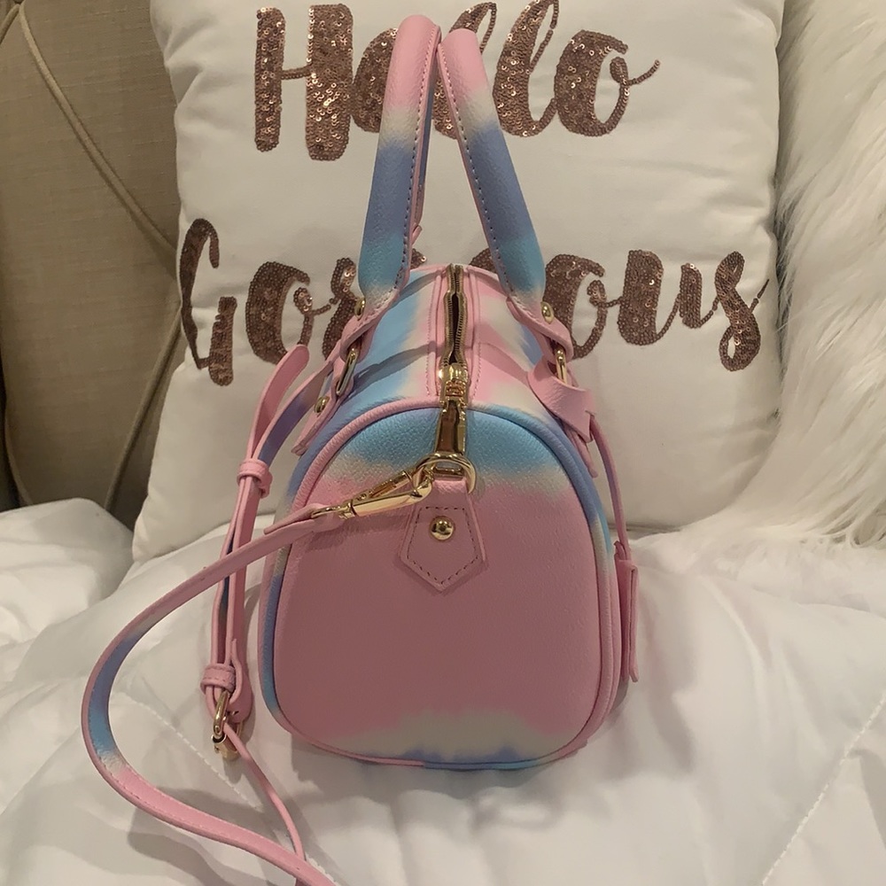 Beautiful unicorn multi colored crossbody bag - Picture 4 of 8